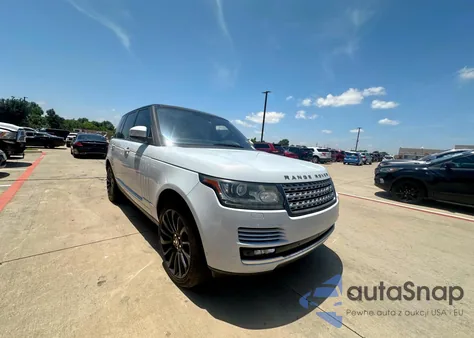 2016 Land Rover Range Rover Supercharged z USA, uszkodzony, nr VIN SALGS2EF4GA317214